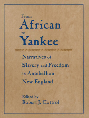 cover image of From African to Yankee